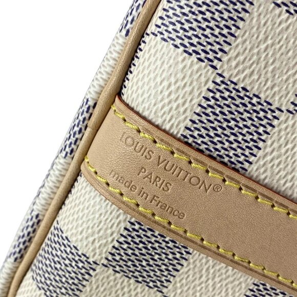 Auth LOUIS VUITTON Speedy Bandouliere 25 N40608 Azur Damier RFID : confirmed - Picture 5 of 15